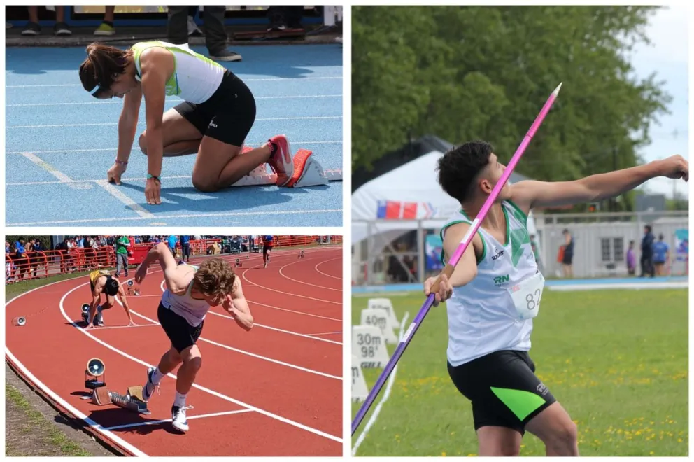 General Roca ya tiene a sus cinco representantes de atletismo para los Juegos Araucanía