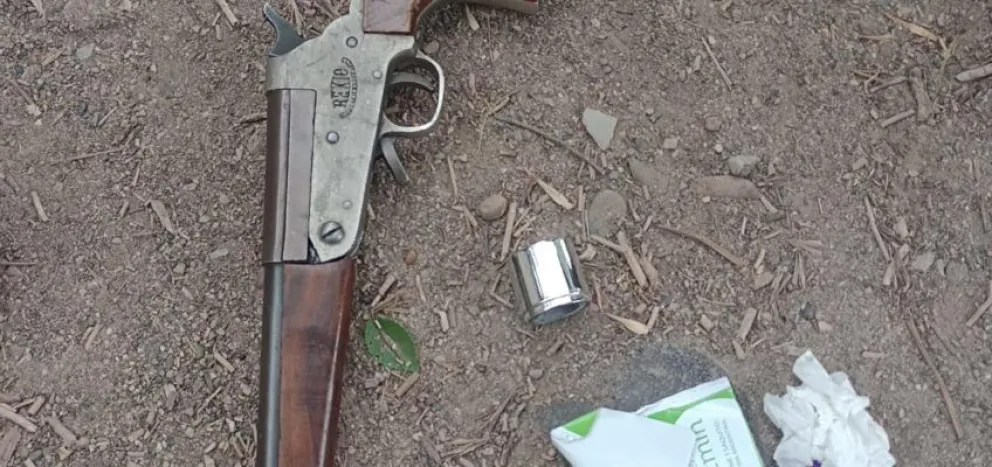 Detuvieron a un hombre cuando ingresó a robar a una vivienda con un arma de fuego