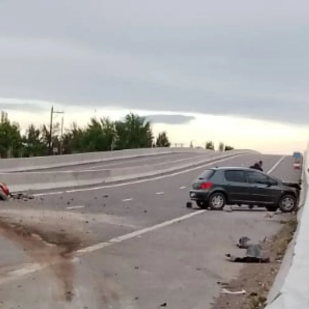 Siniestro vial en Ruta 22: Uno de los conductores fue derivado al hospital
