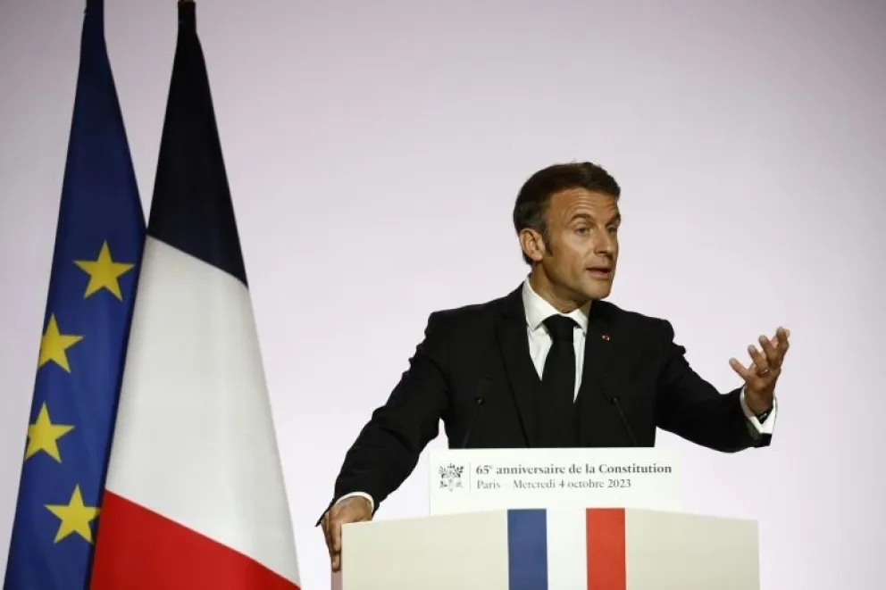 Macron impulsa proyecto histórico para incluir derecho al aborto en la Constitución de Francia