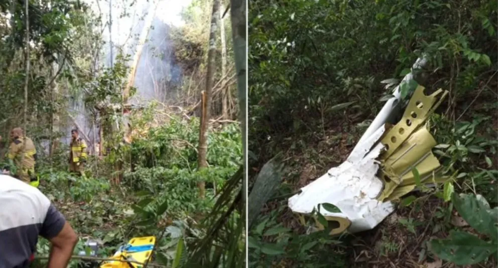 Tragedia en Brasil: 12 muertos por caída de avioneta en la Amazonia