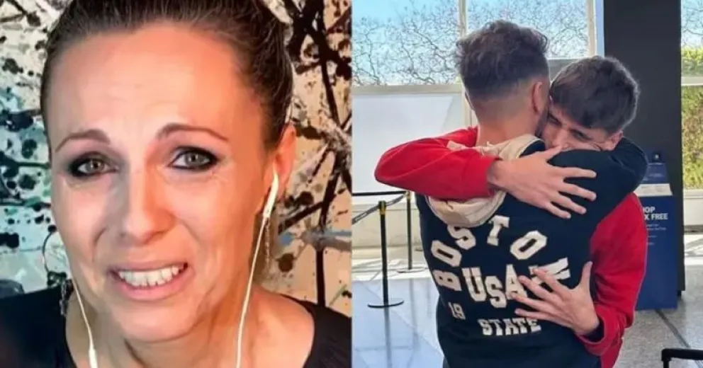 Denise Dumas enfrenta la difícil partida de su hijo a Nueva Zelanda