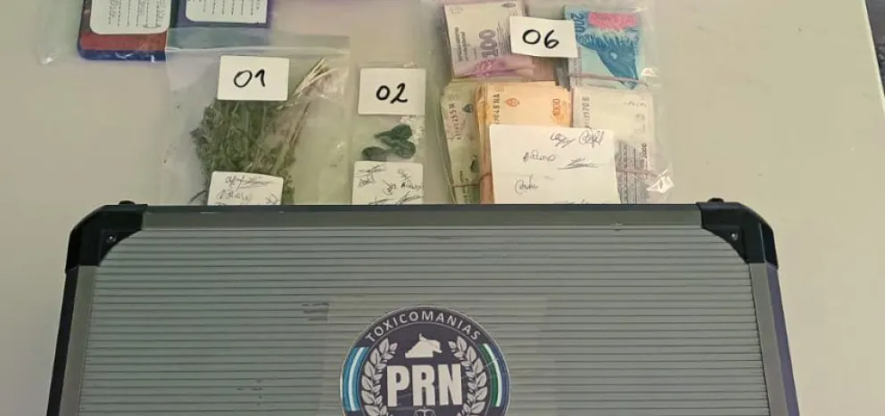 Desarticulan un nuevo "Kiosco" de drogas en el Alto Valle: un hombre y una mujer fueron imputados