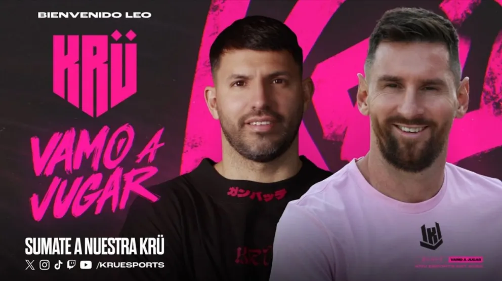 Messi se une a Krü Esports y revoluciona el mundo del deporte digital