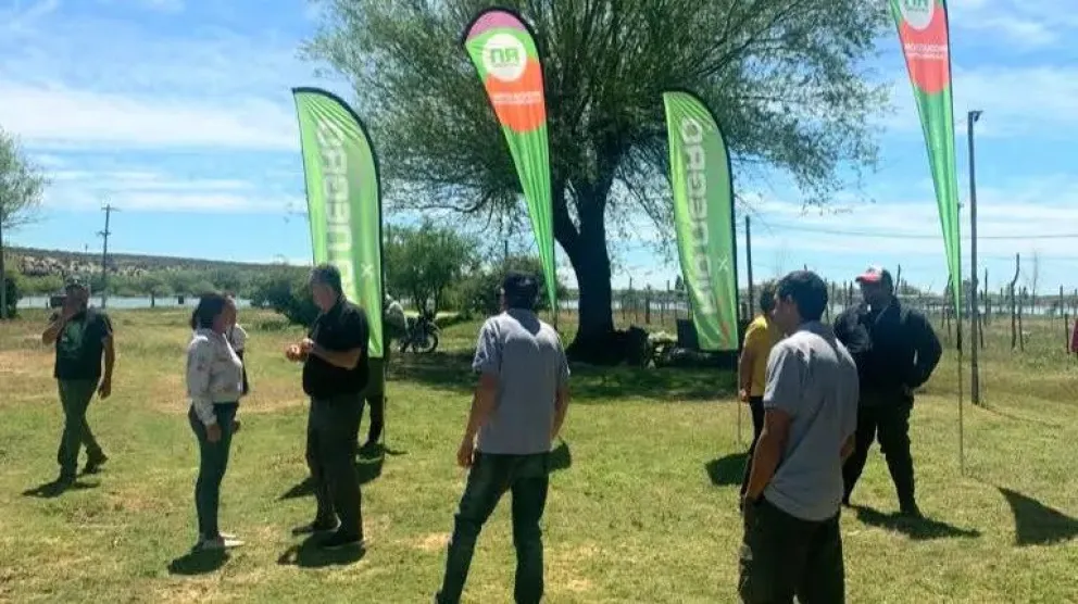 Se realizó el acto de lanzamiento de la temporada de pesca en Naupa Huen