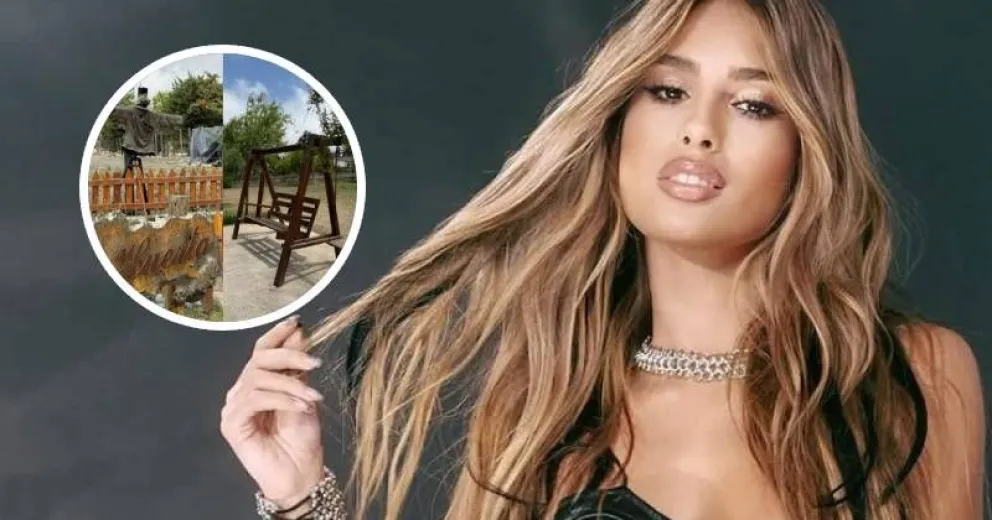 Julieta Poggio elige una cabaña exclusiva para disfrutar en Tafí del Valle