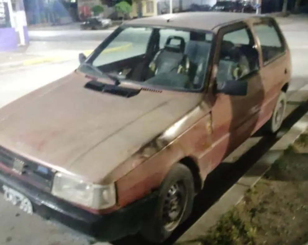 Un auto que fue robado en 2015 fue recuperado hoy en Roca 