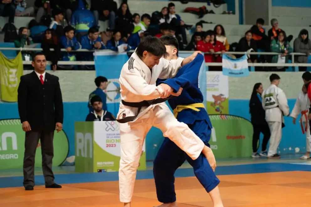 El roquense Nicolás Loson es el campeón de Judo en los Juegos de la Araucanía 