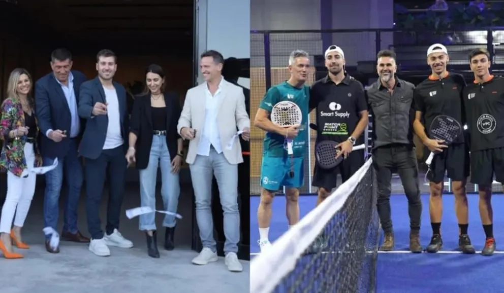 Roquenses inauguran el centro de Padel más grande de la Patagonia en Cipolletti