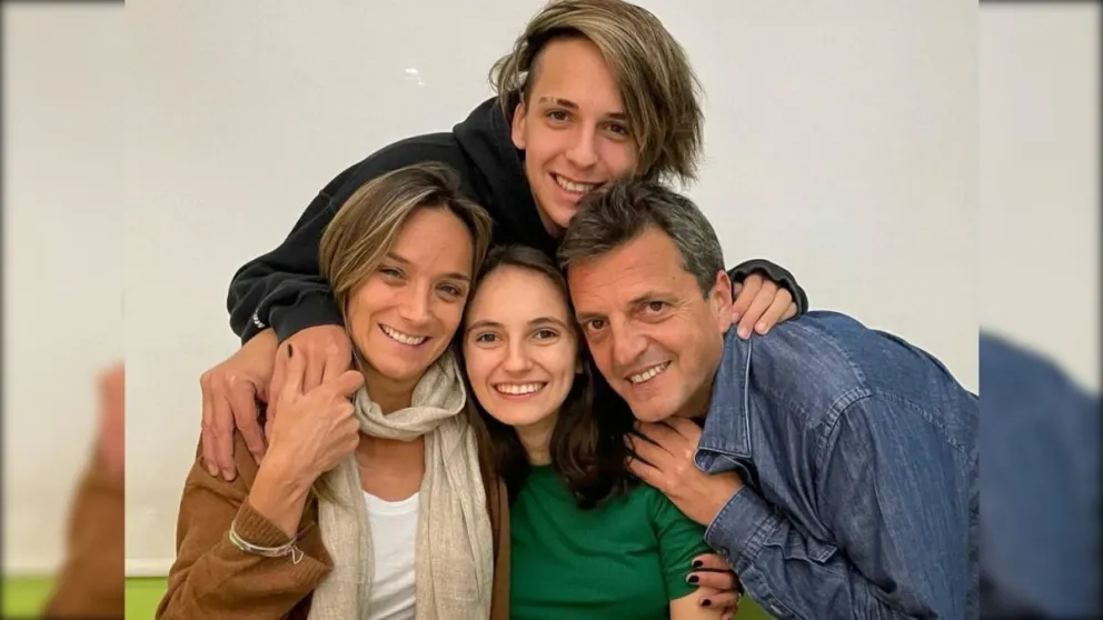 Massa antes de las elecciones: familia, normalidad y agradecimientos