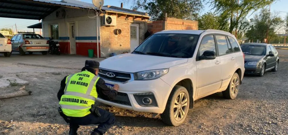 Salió a la ruta con los números de motor y chasis adulterados y se la secuestró la policía 