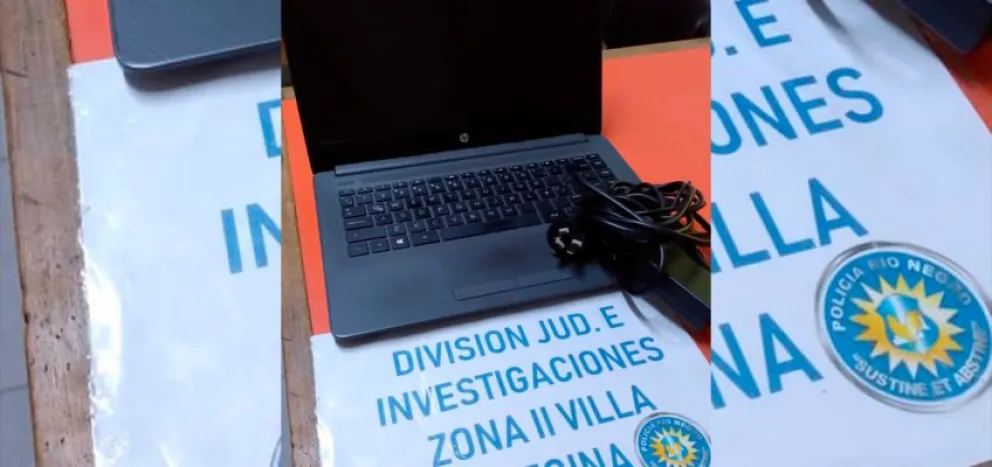 Tras un allanamiento, recuperan una computadora robada
