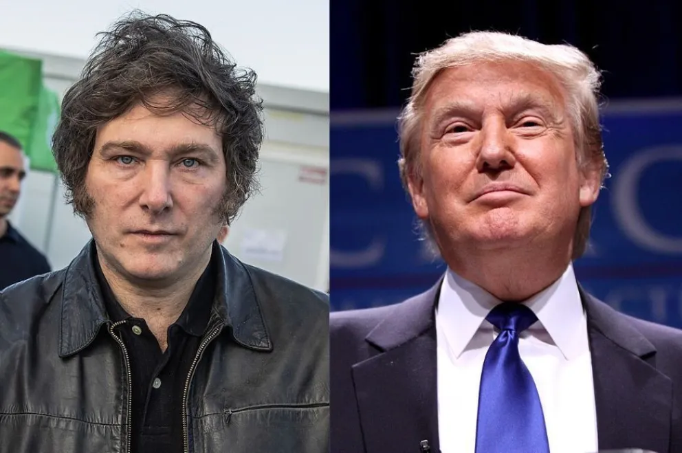 Donald Trump llamó a Javier Milei y confirmó que viajará a la Argentina 