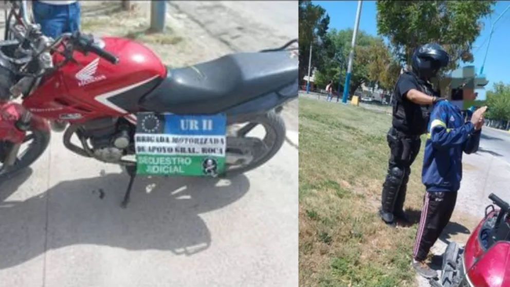 Recuperaron dos valiosas motocicletas y detuvieron a un sujeto con pedido de captura