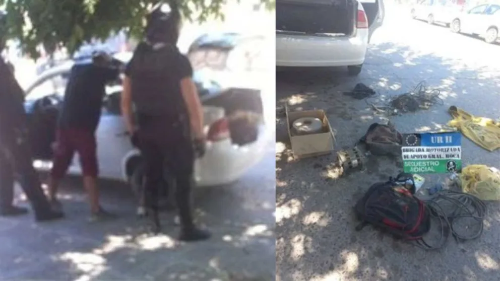 Se escaparon en un taxi tras ingresar a robar a un domicilio 