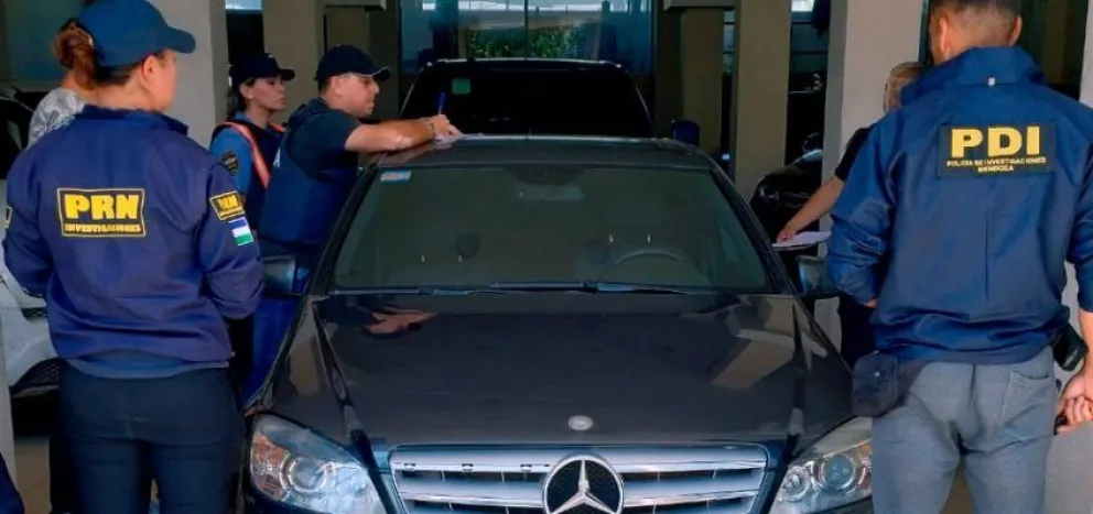 Un auto de alta gama robado en el Alto Valle fue recuperado en Mendoza