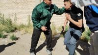 Violento enfrentamiento durante una protesta de trabajadores por despidos masivos