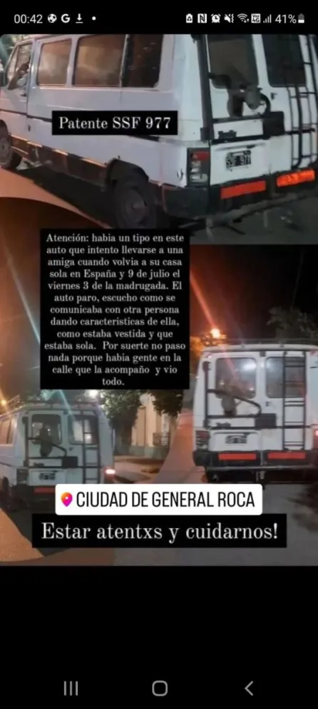 Intentaron secuestrar a una joven durante la madrugada 