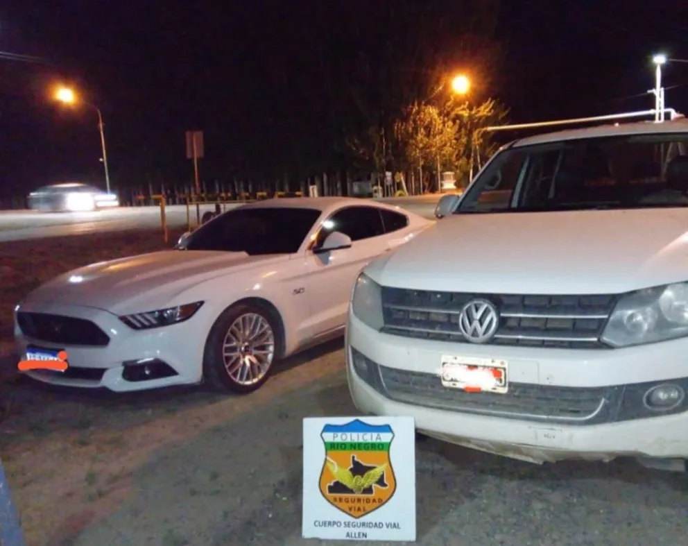 Con tragos de más al volante: Secuestraron 2 autos que dieron positivo en alcoholemia en el Alto Valle