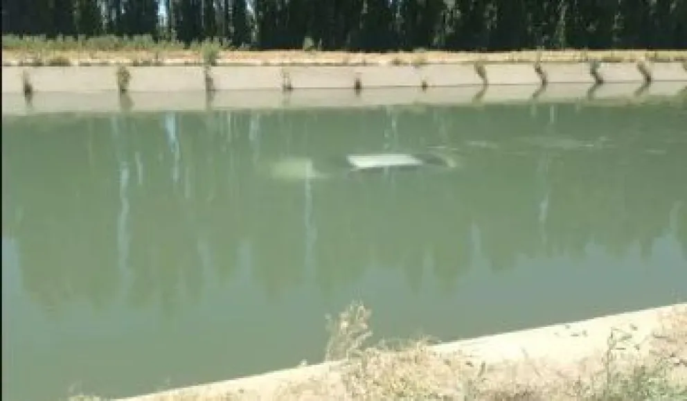 La clásica después de una noche de fiesta: Otro auto que cae al canal grande