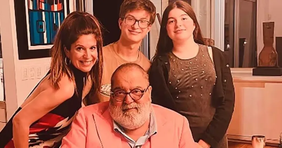 El festejo navideño de Jorge Lanata y Elba Marcovecchio en Uruguay
