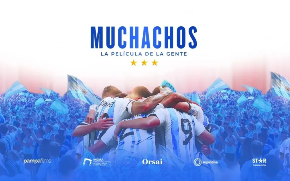 Éxito rotundo de "Muchachos, la película de la gente": la más vista que lidera la taquilla