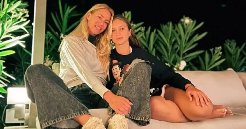 Reconciliación: Nicole Neumann e Indiana Cubero compartieron la Navidad juntas