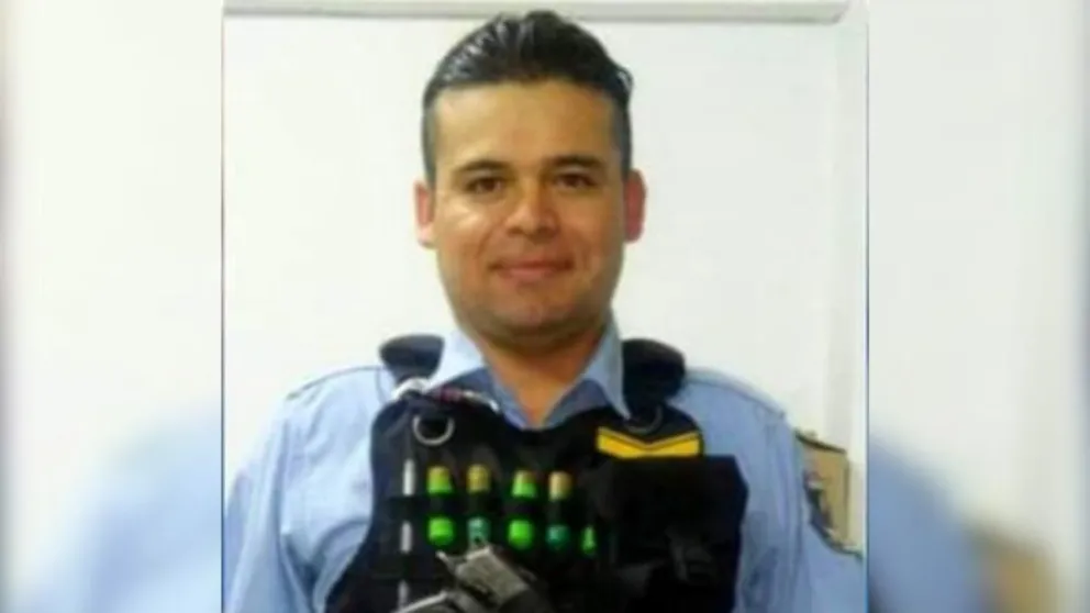 Familiares y colegas despiden al policía neuquino que falleció en Guerrico