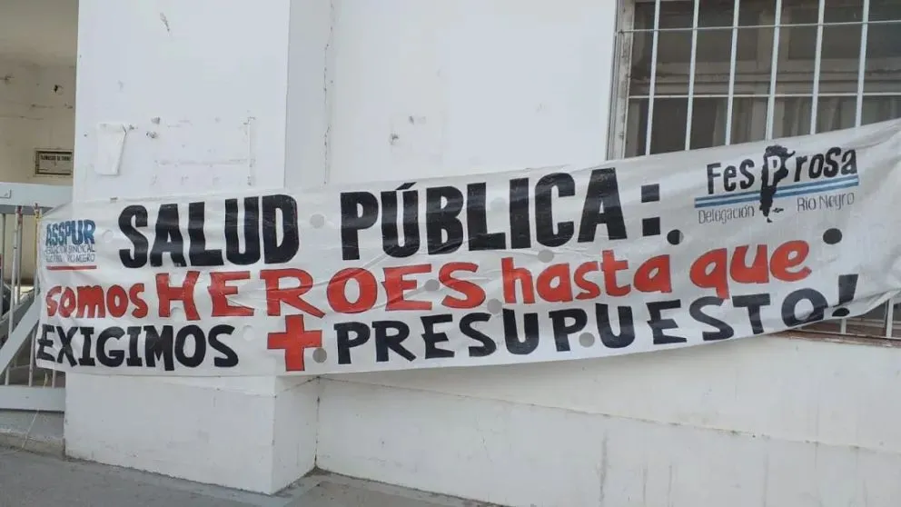 Este miércoles los trabajadores del hospital realizarán un paro activo en Roca