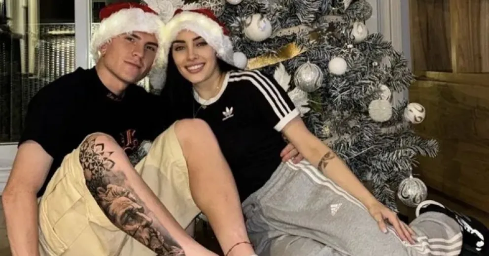 La Navidad romántica y apasionada del Colo Barco y Yazmín Jaureguy