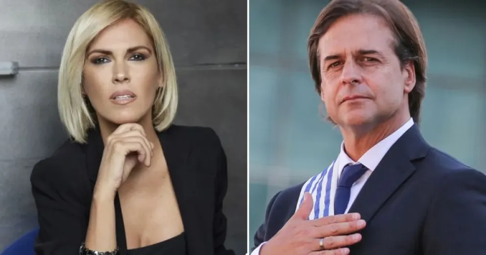 Rumores de romance entre Viviana Canosa y Lacalle Pou
