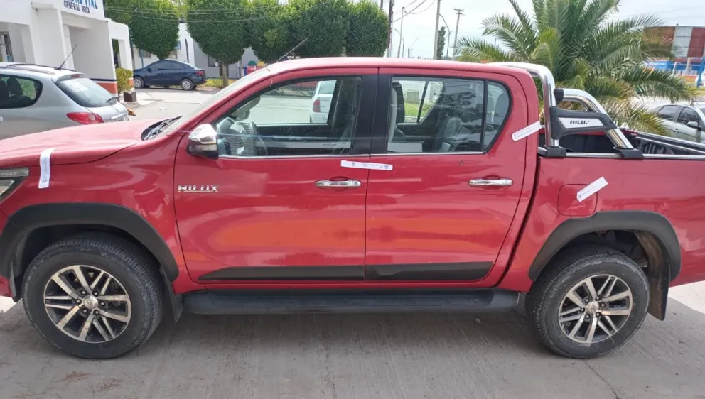 Secuestran una camioneta robada que circulaba con un motor adulterado