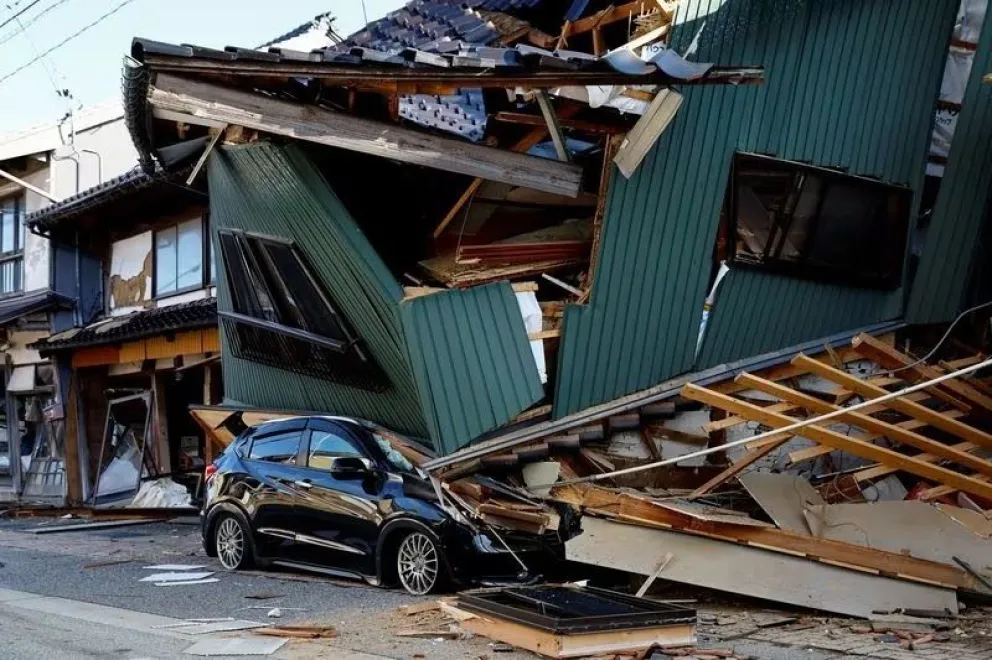 Terrible: el fuerte terremoto en Japón dejó un saldo de 84 muertos