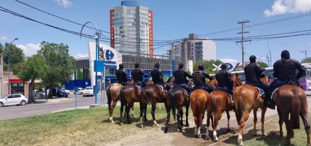La policía destacó el operativo de seguridad de las fiestas de fin de año