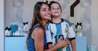 Antonela Roccuzzo reveló el equipo de fútbol favorito de Mateo Messi