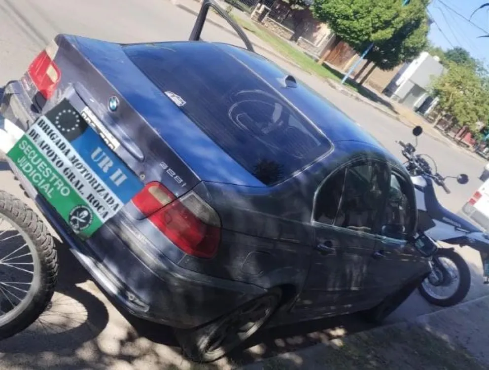 Circulaba en un BMW y se lo quitaron por pedido de secuestro