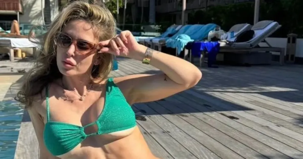 Misterioso acompañante de Jésica Cirio en el Caribe