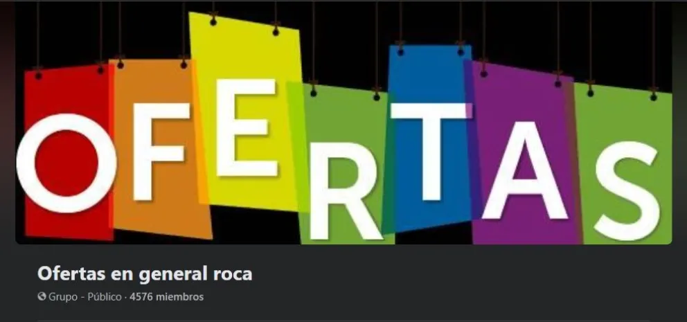Roca: En época de crisis y de inflación record, se la rebuscan y comparten información de ofertas en facebook