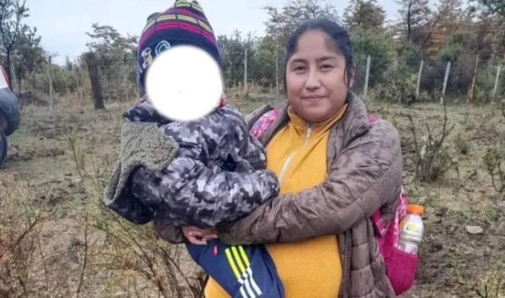 Desesperada búsqueda de una mamá y su hijo en la región