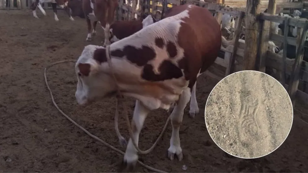Una huella delató a un cuatrero que intentaba sustraer vacunos de un campo