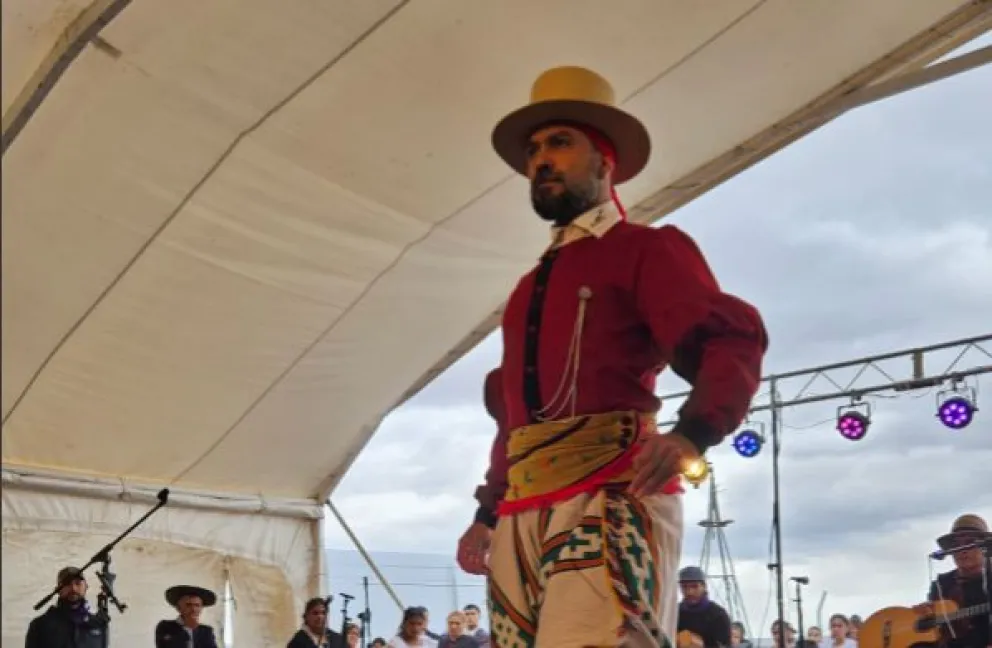 Daniel Sánchez campeón Nacional de Malambo de Laborde 2024 