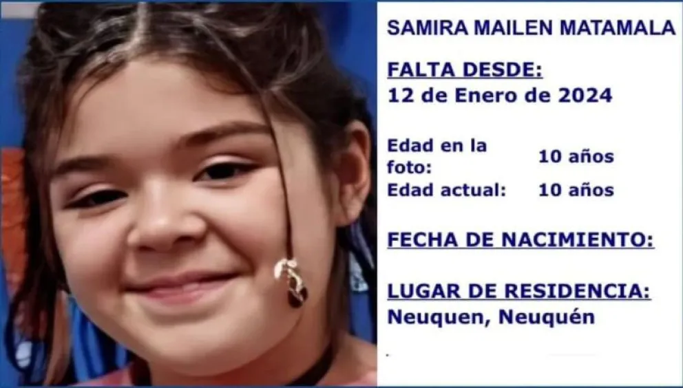 Buscan a una niña de 12 años desaparecida hace dos días