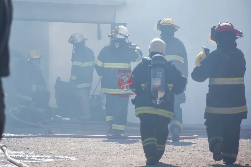 Sábado agitado para Bomberos Voluntarios que intervinieron en cuatro puntos de la ciudad  