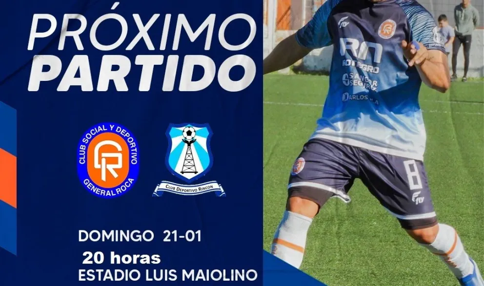 TRFA: Cambio de horario para la semifinal entre Deportivo Roca y Rincón