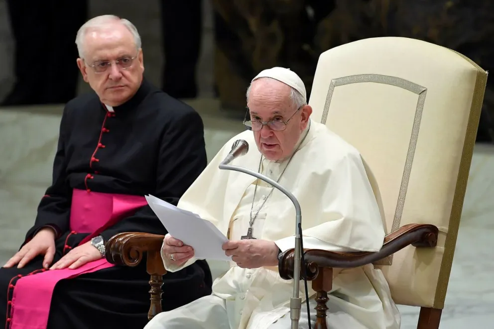 El Papa Francisco recordó a las víctimas del Holocausto y pidió por la paz mundial