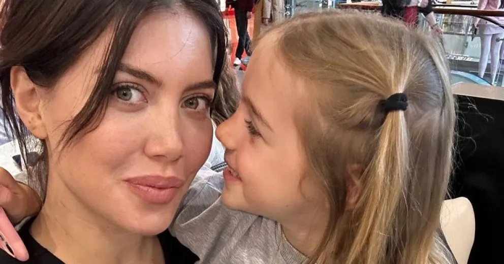 El golpe de Isabella, la hija de Wanda Nara, que causa preocupación en redes