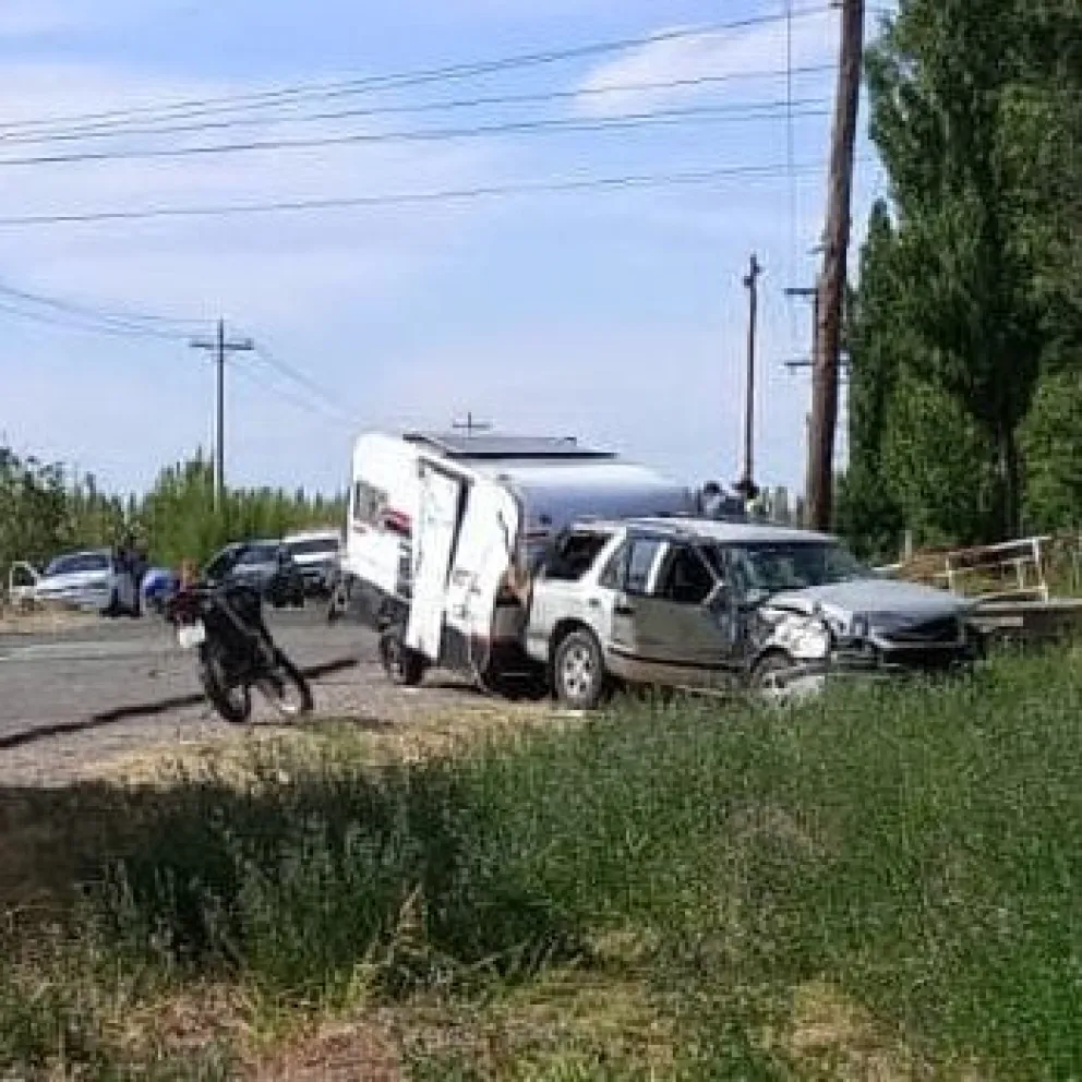 Cuál es el estado de salud de la mujer que se accidentó en Ruta Chica 