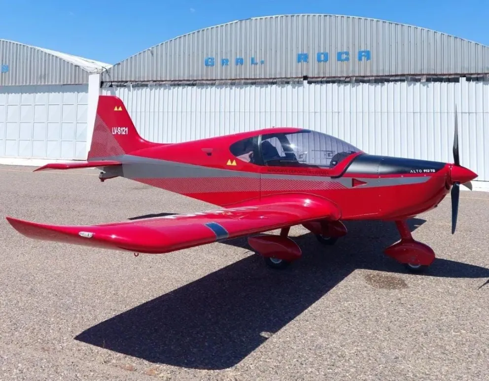El Aeroclub de Roca recibió una aeronave