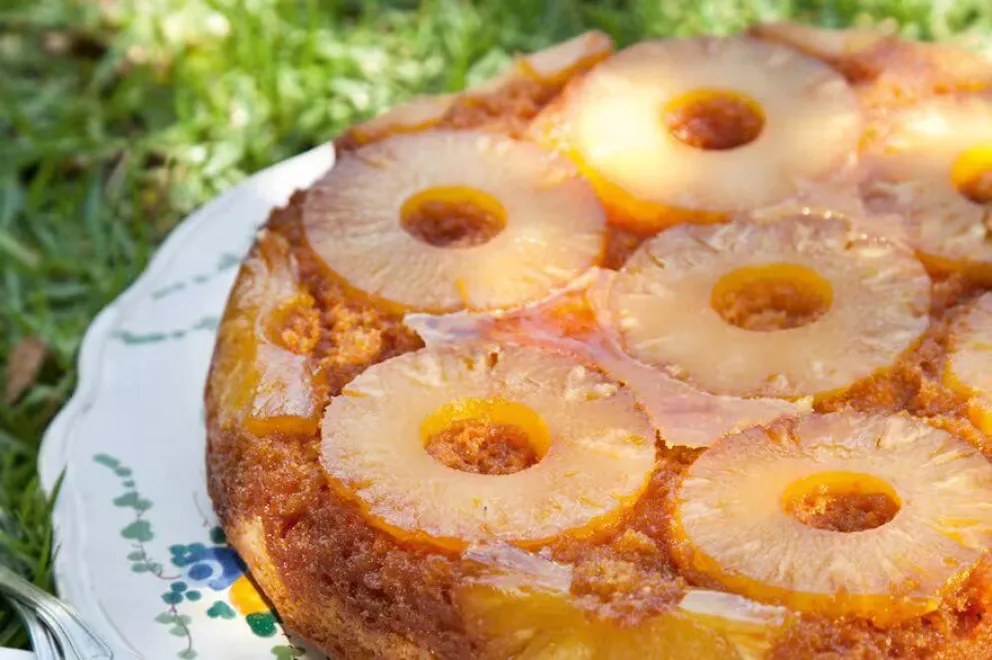 Paso a paso para hacer una torta invertida de ananás, ¡riquísima!