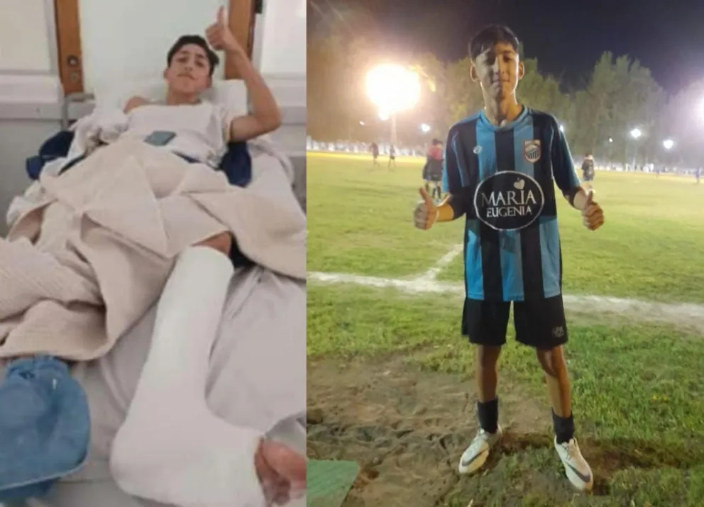 “Nadie quiere contar como fueron las cosas y mi hijo necesita ser operado”: buscan costear la lesión de un jugador durante el Mundialito